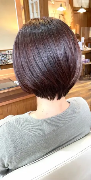 ショート カラー 服部 聡洋のヘアスタイル