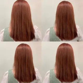 セミロング おせ ちさとのヘアスタイル