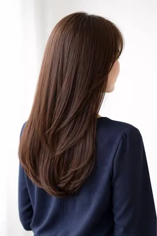 ロング Paloma大垣　Repos所属・Risa .Sのヘアスタイル