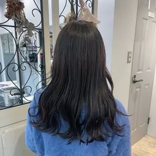 ロング 坪森 野々香のヘアスタイル