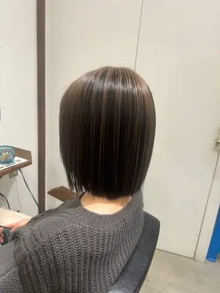 ミディアム カラー ROUIS/ mioのヘアスタイル