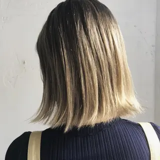 ミディアム ショート・ボブ ・ウルフ✂︎IMAIのヘアスタイル