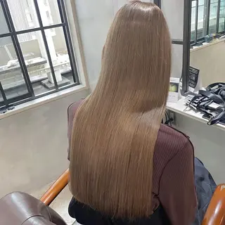 ロング カラー 髪質改善/縮毛矯正/ トリートメント/庭田のヘアスタイル