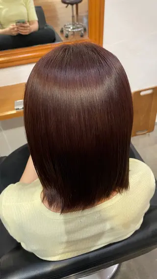 カラー emma~ ボブ hair🪷のヘアスタイル