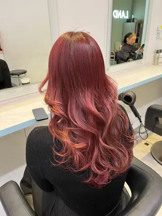 ロング カラー ブリーチカラー 🩵MIZUKIのヘアスタイル