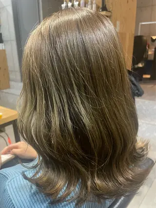 ミディアム カラー 😎newi池袋😎 ミタショウタのヘアスタイル