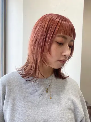 セミロング mayu ○のヘアスタイル
