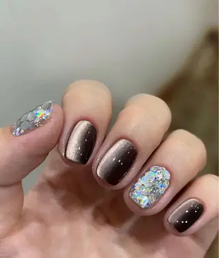 ショート 🌟桜beauty 🌟プロ ネイリストのネイルデザイン