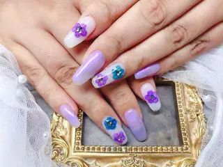 ネイル マジック ミラーのネイルデザイン