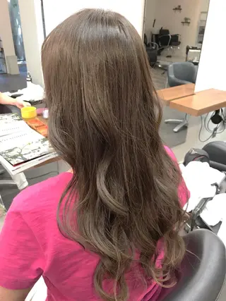 ロング カラー デジタルパーマ💫/ 似合わせカット✂️のヘアスタイル