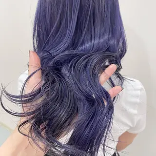 ロング カラー マンツーマン女性 美容師 奏のヘアスタイル