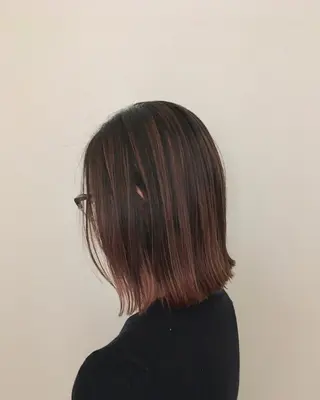 カラー 坂上 岳のヘアスタイル