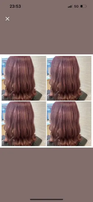 ミディアム 髪質改善 艶髪矯正 エクステ かいり✂️のヘアスタイル