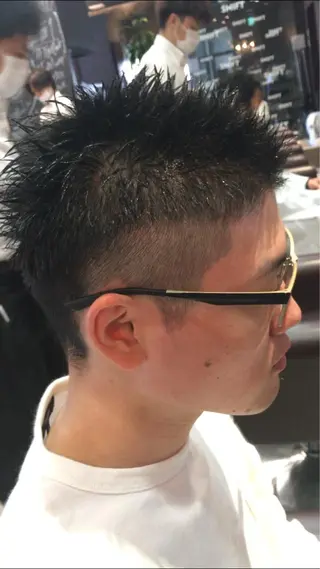 ショート メンズ 完全個室マンツーマン メンズサロン草野貴樹のヘアスタイル