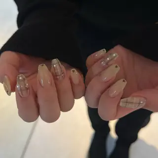 ネイル anuw hinaのネイルデザイン