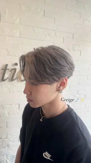 カラー メンズ 💖レイヤー/暖色系 カラーAYANE💖のヘアスタイル