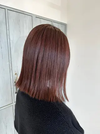 ミディアム miu🌝 ハイライト/一宮のヘアスタイル