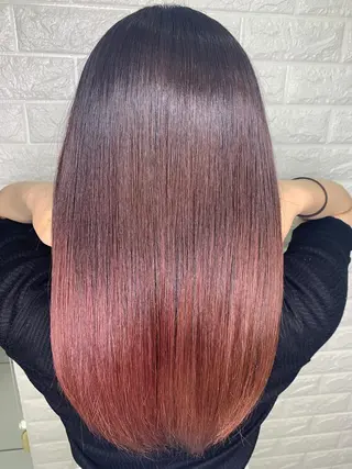 セミロング カラー LAS 代表 ナガカワ コウヘイのヘアスタイル