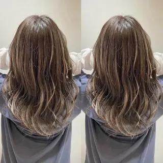 カラー 池谷 茉耶のヘアスタイル