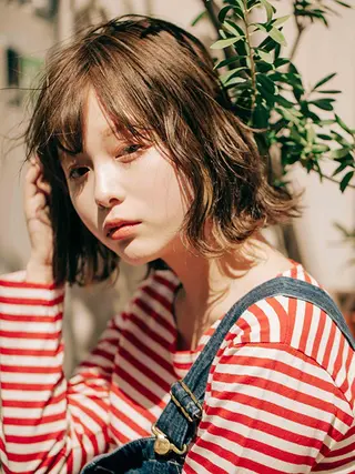 カラー タキ ヒナタのヘアスタイル