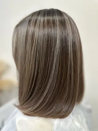 ミディアム 福西晃希 【艶髪・髪質改善】のヘアスタイル