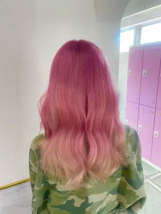 ミディアム カラー 透明感艶カラー 💛MAHO💛のヘアスタイル