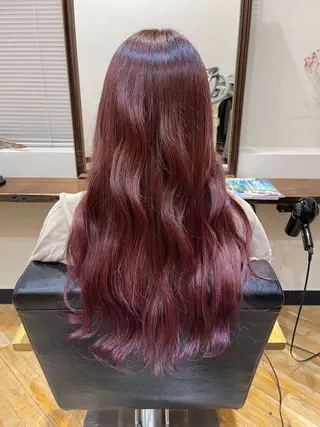 ロング カラー 佐藤 海璃のヘアスタイル