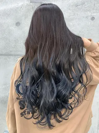 ロング 山田 絵里菜のヘアスタイル