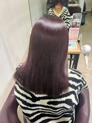 セミロング カラー 片山 実莉のヘアスタイル