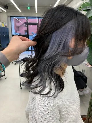 ロング カラー 齋藤 梨乃のヘアスタイル