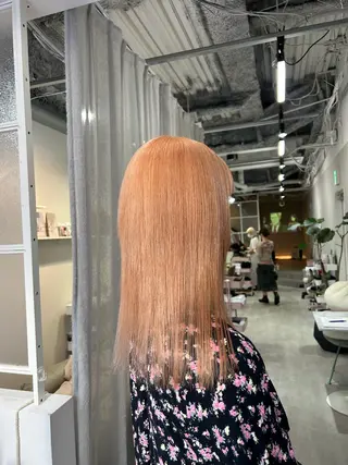 セミロング カラー 🍿川越torie MIREI🍿のヘアスタイル