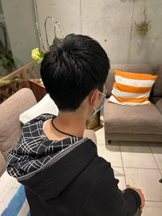 メンズ 増渕 里奈のヘアスタイル