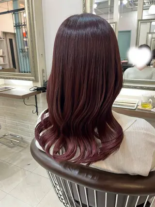 ロング 兒玉/暖色系🌹✨ 髪質改善🫧のヘアスタイル