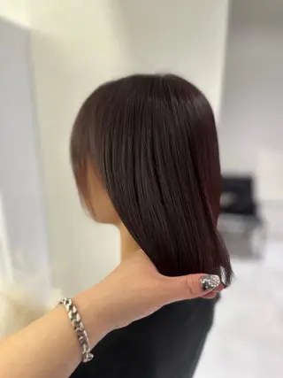 ミディアム カラー piLLon/ RYUKAのヘアスタイル