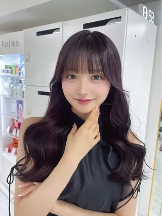 ロング カラー 🦋韓国hair🦋 エクステ店長sakiのヘアスタイル