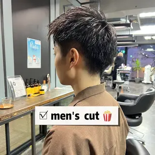 ショート メンズ 💘札幌クロスパーマ 髪質改善💘rinaのヘアスタイル