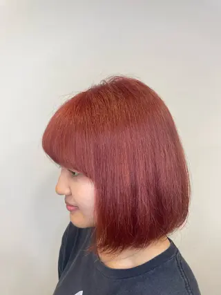 ミディアム カラー 井上 悠人のヘアスタイル