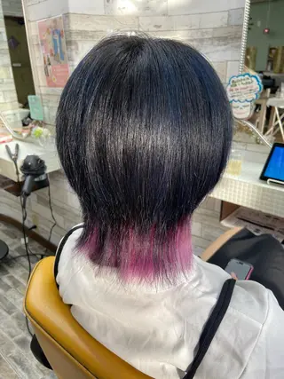 ショート カラー 大坪 拓斗のヘアスタイル