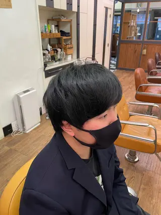 パーマ メンズ 川上拓真 ✂︎学芸大学のヘアスタイル