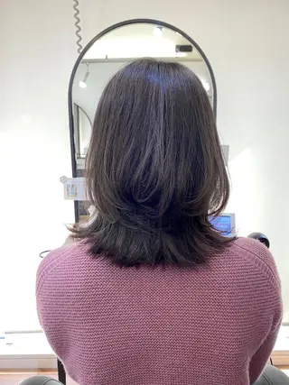 ミディアム 似合わせレイヤー 🇰🇷荒木洋文のヘアスタイル