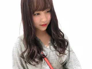 ロング カラー 当日予約🆗✂︎ ウエモト　タクのヘアスタイル