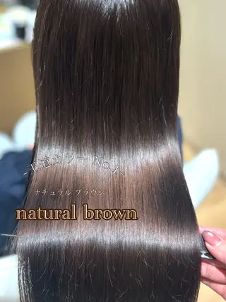 ロング 中島愛佳🐥⸒⸒ 縮毛矯正/艶髪カラーのヘアスタイル