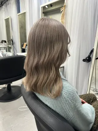 ミディアム カラー XELM/RUI /高崎のヘアスタイル
