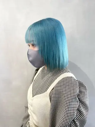 ショート カラー ハイトーン×レイヤー ／遠藤将太のヘアスタイル