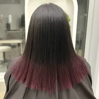 セミロング カラー &so.／ meru🐑🌱のヘアスタイル