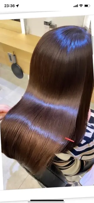 ロング 40代ママの 若見え専門美容師のヘアスタイル