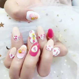 ネイル princess スカルプ専門店のネイルデザイン