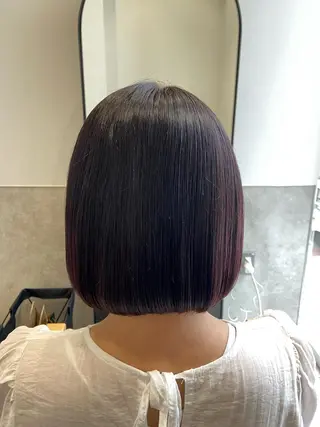 ショート カラー しみず さきのヘアスタイル