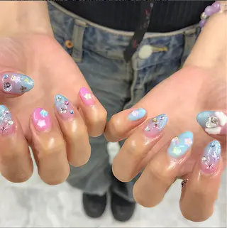 ネイル SHiHO໒꒱⋆ﾟ/ 渋谷/韓国ネイルのネイルデザイン
