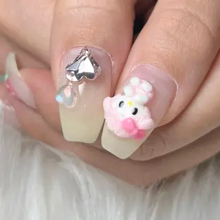 ネイル 【Yappy🌈】 💖P-tanaのネイルデザイン